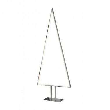Fir Chrome LED flash lâmpada 100 cm pinho