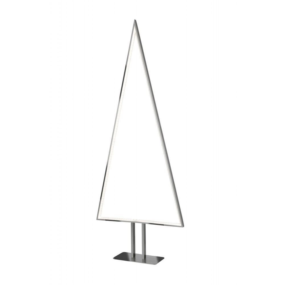 Fir Chrome LED flash lâmpada 100 cm pinho