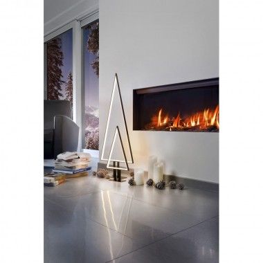 Fir Chrome LED flash lâmpada 100 cm pinho 2