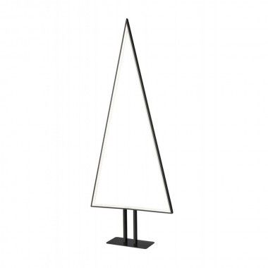 Fir Chrome LED flash lâmpada 100 cm pinho