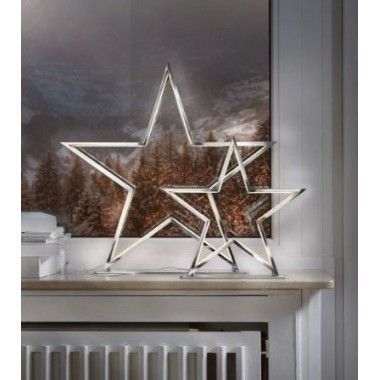 Lamp Lamp Chrome LED 33 cm Lucy 2