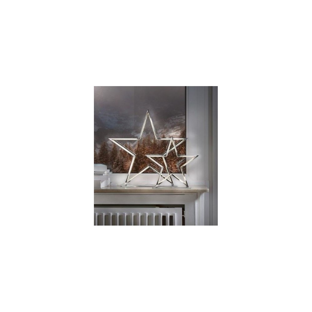 Lamp Lamp Chrome LED 33 cm Lucy