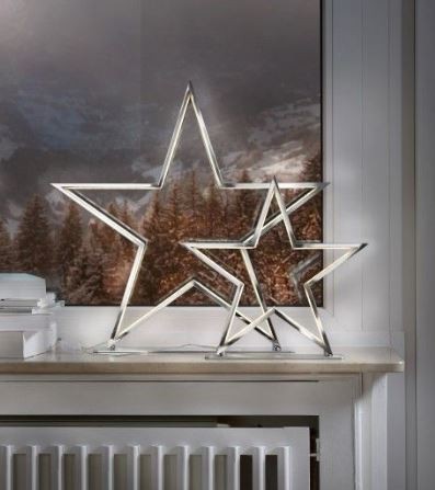 Lampada stella LUCY cromo 50 cm Sompex
