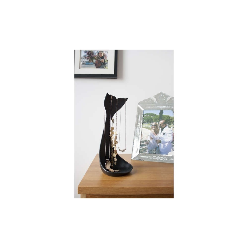 J-ME WHALE SCHWARZER DESIGNER-SCHMUCKHALTER
