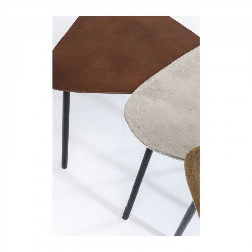 TABLE BASSE CUIVRE INDUSTRIELLE X 3 LOFT KARE DESIGN