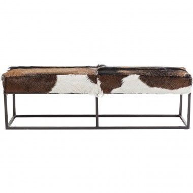 Bancada de couro de bancada e design de kare de vida country de aço 2