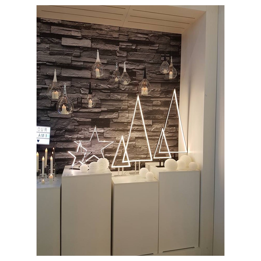 Lamp Lamp Chrome LED 33 cm Lucy