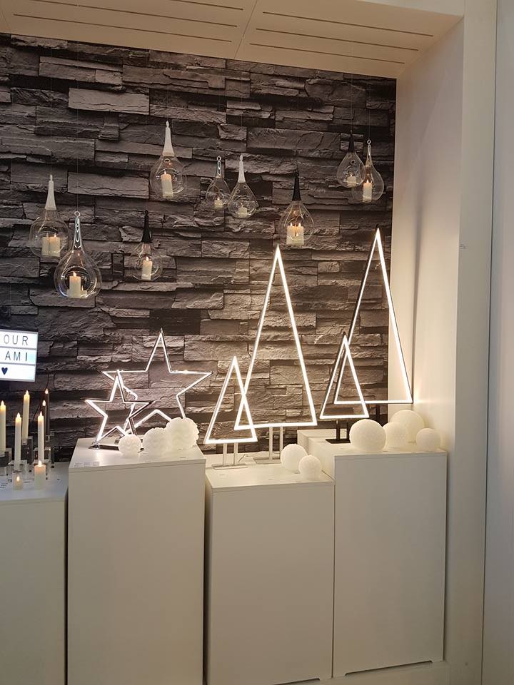 Lampada stella LUCY cromo 33 cm Sompex