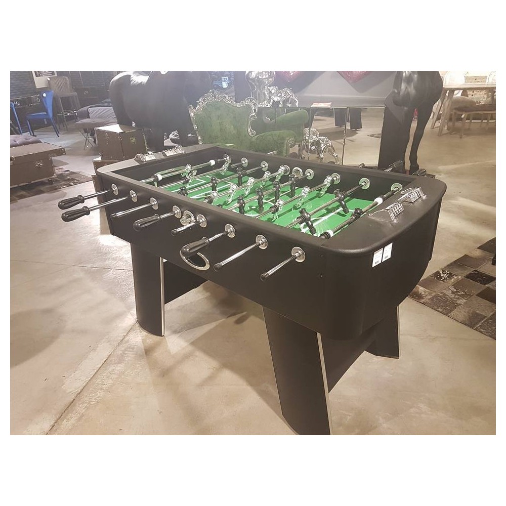Futbolín WORLD CUP negro KARE Design – 145 cm