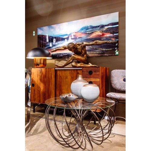 Athlet-Statue-Mann sitzender Aspekt Bronze 137cm