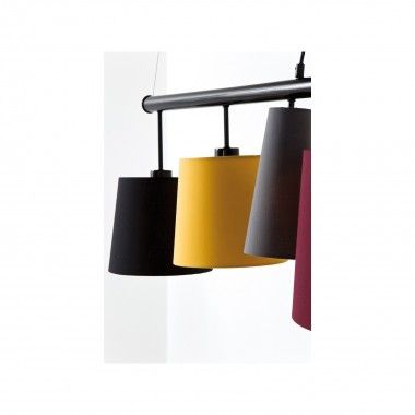 PENDANT 5 MULTICOLOR LAMPSHADE 100 CM PARECCHI KARE DESIGN