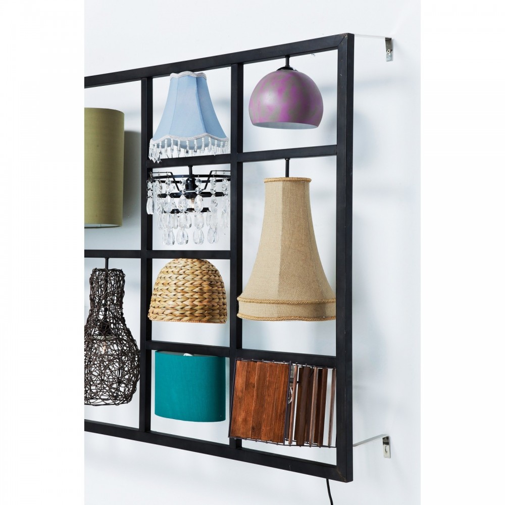 Suspension 5 modern lampshade Parecchi Art House