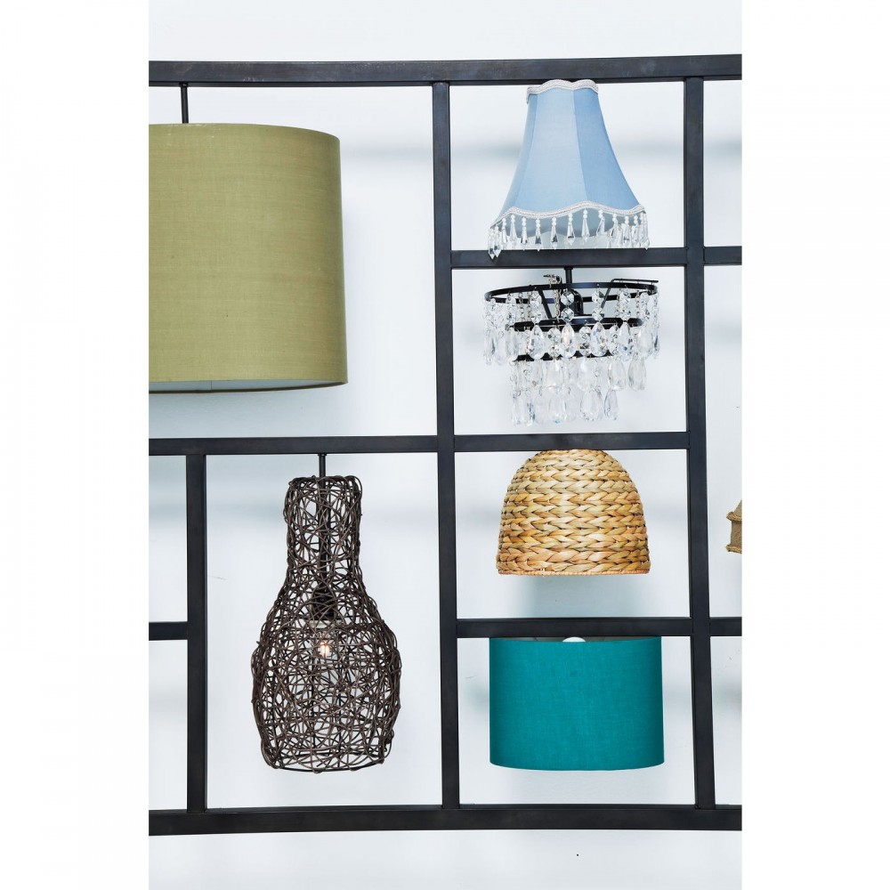 Suspension 5 modern lampshade Parecchi Art House