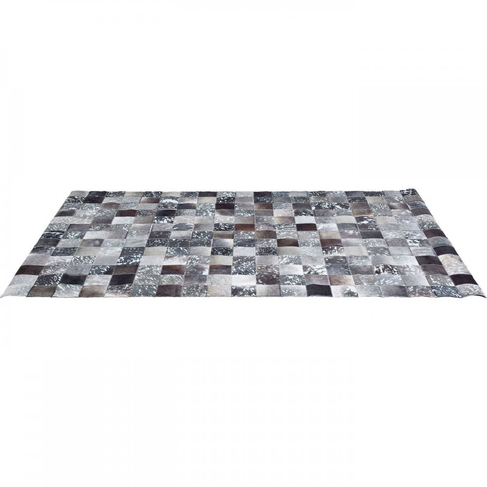 Carpet 240 x 170 cm Pelle patchwork e lana Cosmo Kare Design