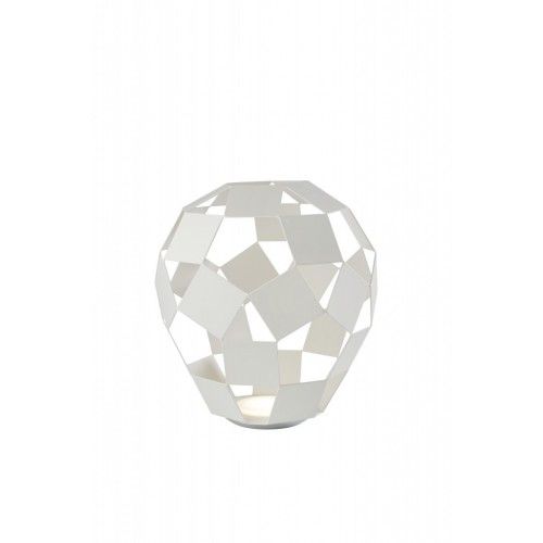 Lâmpada um design de colocação na barriga de metal branco SOMPEX