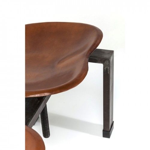 BANC STYLE INDUSTRIEL EN CUIR TRACTOR KARE DESIGN