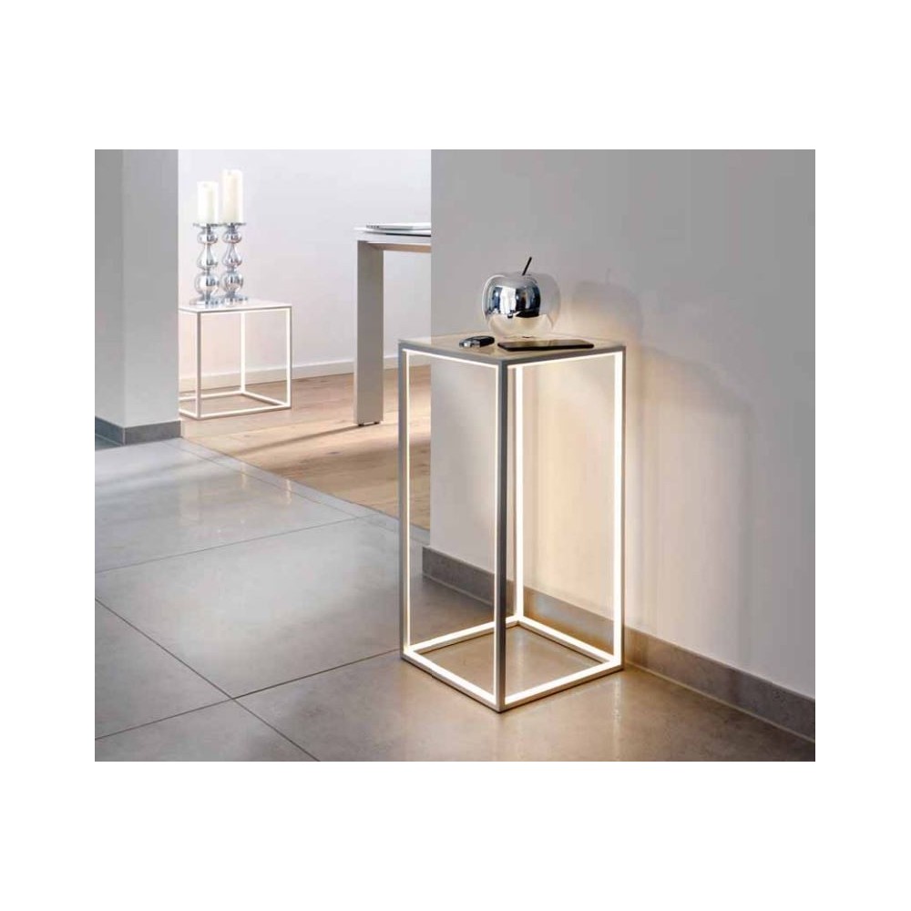 LEDS ALUMINIUM DELUX DESIGN BIJZETTAFEL SOMPEX