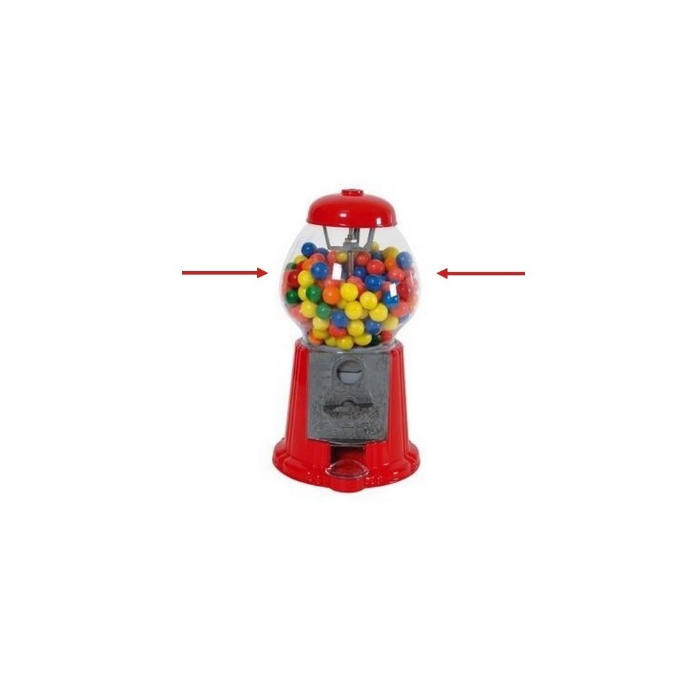 Dispensador de mascar vermelho 28cm