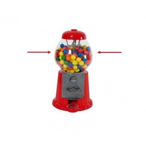 Dispensador de mascar vermelho 28cm