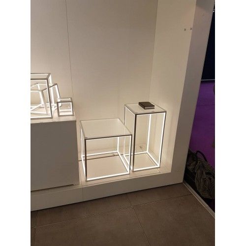 LEDS ALUMINIUM DELUX DESIGN BIJZETTAFEL SOMPEX