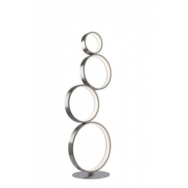 Lâmpada de design LED e Loop de Metal Satine SOMPEX