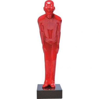 Deco statue welcome guest red pm Kare design - 1 2