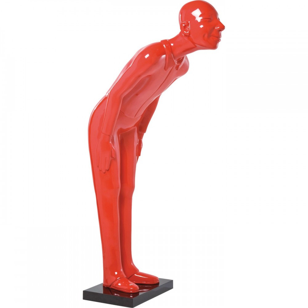 LAMPADAIRE STATUE WELCOME GUEST ROUGE KARE DESIGN