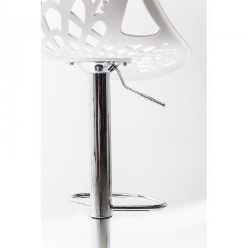 KARE Design Ornament witte barkruk — detail van het onderstel
