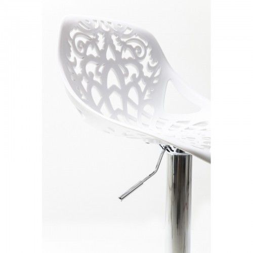 KARE Design Ornament white bar stool — finish detail