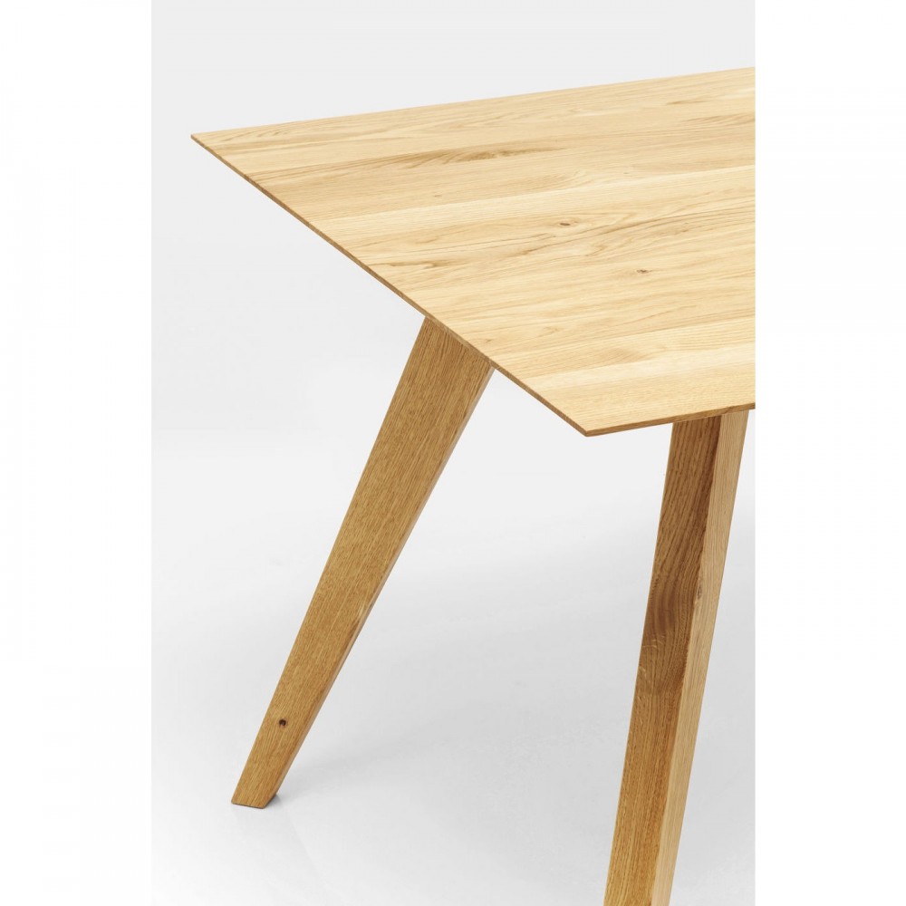 TABLE A MANGER 180 CM BOIS NATUREL MODERN LINE KARE DESIGN