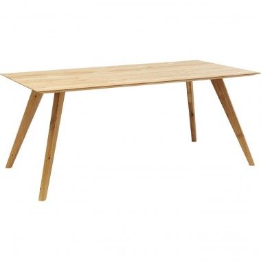 Comer tabela 180 cm Madeira natural de madeira moderna design kare 2