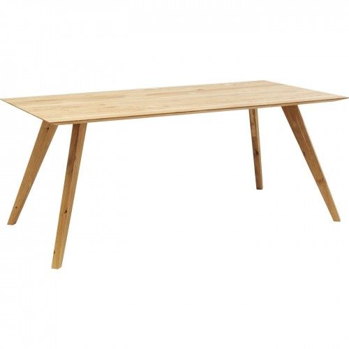 Comer tabela 180 cm Madeira natural de madeira moderna design kare