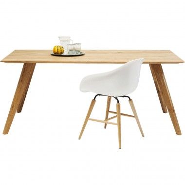 Comer tabela 180 cm Madeira natural de madeira moderna design kare