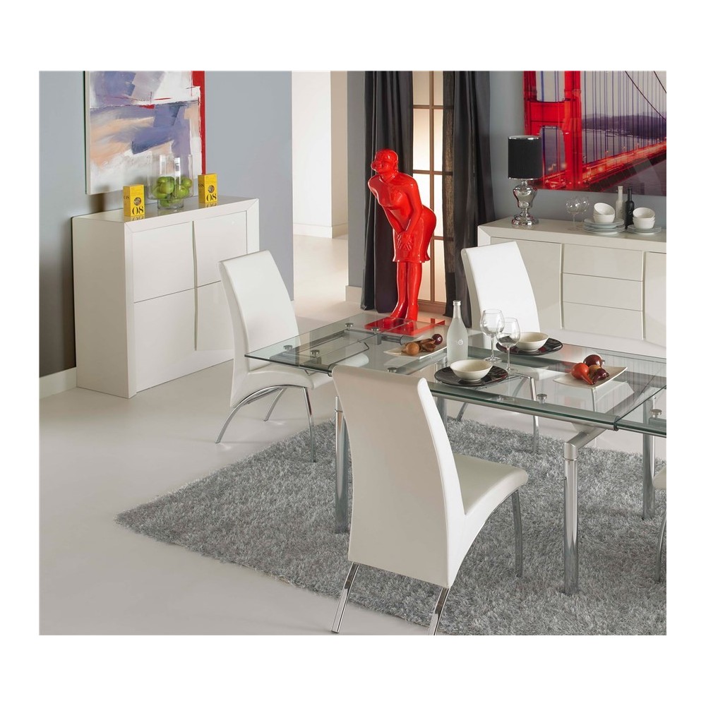 BUFFET 4 PORTS WHITE LAKE ARC CAMINO A CASA