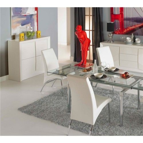 BUFFET 4 PORTS WHITE LAKE ARC CAMINO A CASA