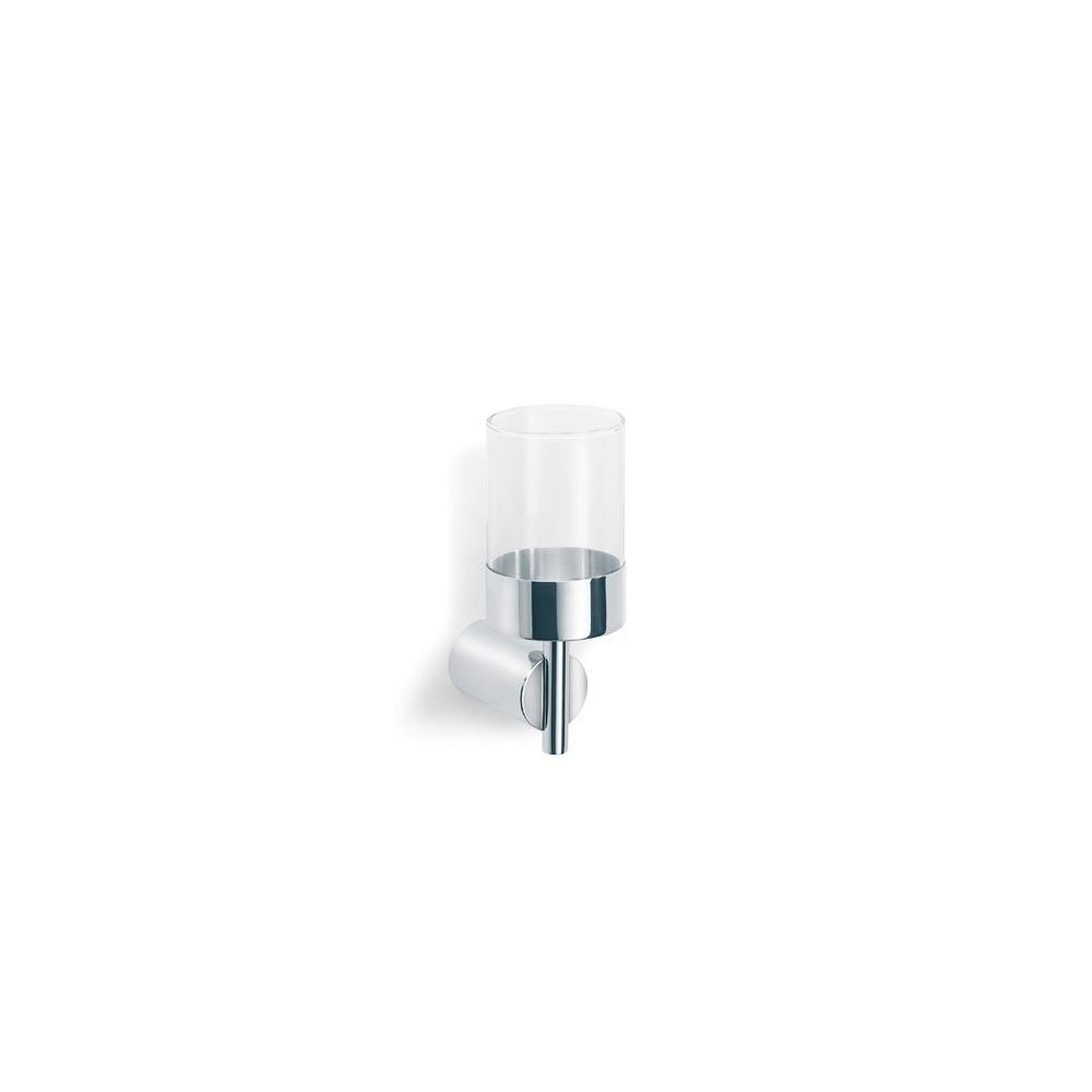 Copo de escovas de parede DUO Blomus – vidro e inox polido