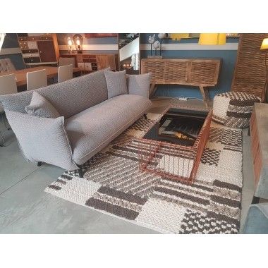 Mesa de café 122 cm de cobre e aço Kare Design Espelho 2