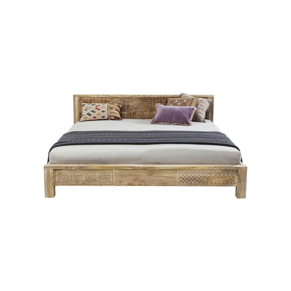 Limpar 160 cm em madeira clara com motivos étnicos Puro Kare Design