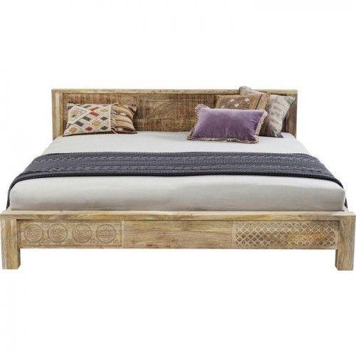Limpar 160 cm em madeira clara com motivos étnicos Puro Kare Design