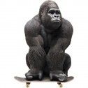 ESTATUA GORILLA NEGRA XXL DISEÑO GORILLA KARE