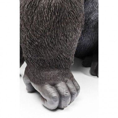 ESTATUA GORILLA NEGRA XXL DISEÑO GORILLA KARE