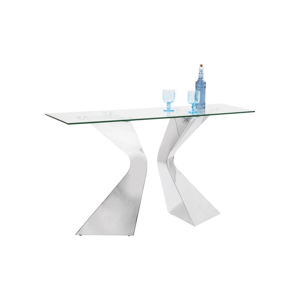 DESIGN GLORIA KARE DESIGN GLORIA E CONSOLE CROMADO