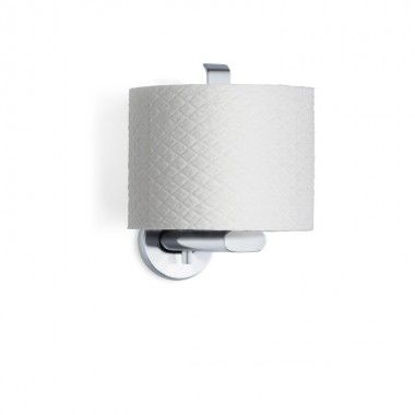 Breakdown papel higiênico vertical escova de aço inoxidável areo blomus 2