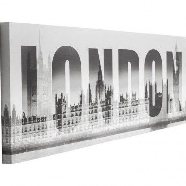 LONDON BIG BEN PHOTO WALL PAINTING 145 CM KARE DESIGN 2