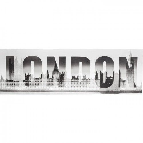 LONDON BIG BEN PHOTO WALL PAINTING 145 CM KARE DESIGN