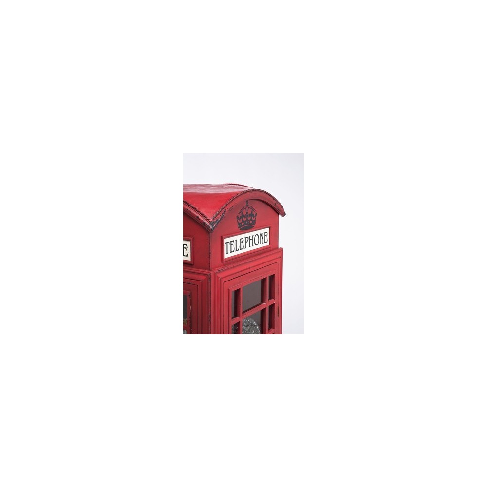 Mobile di design per cabina telefonica inglese rossa