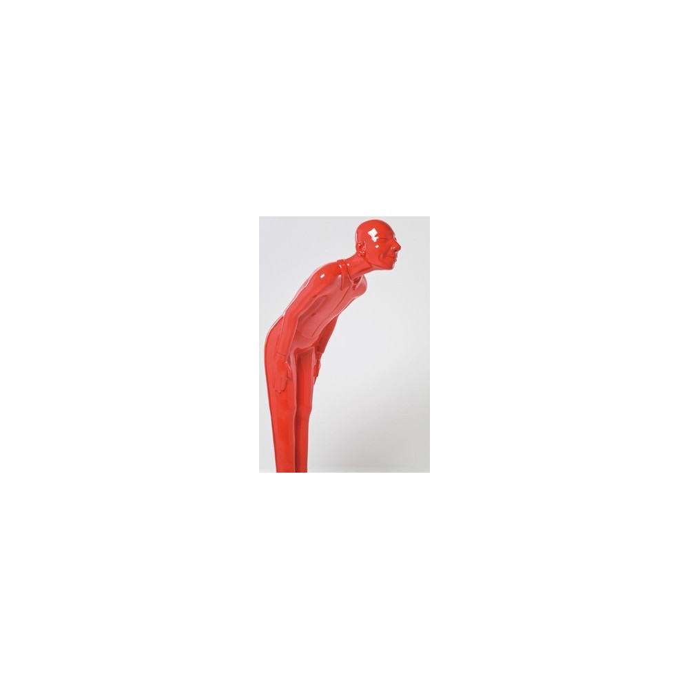 LAMPADAIRE STATUE WELCOME GUEST ROUGE KARE DESIGN