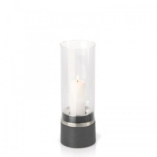 Photophore de vidro com vela de Piedra Blomus