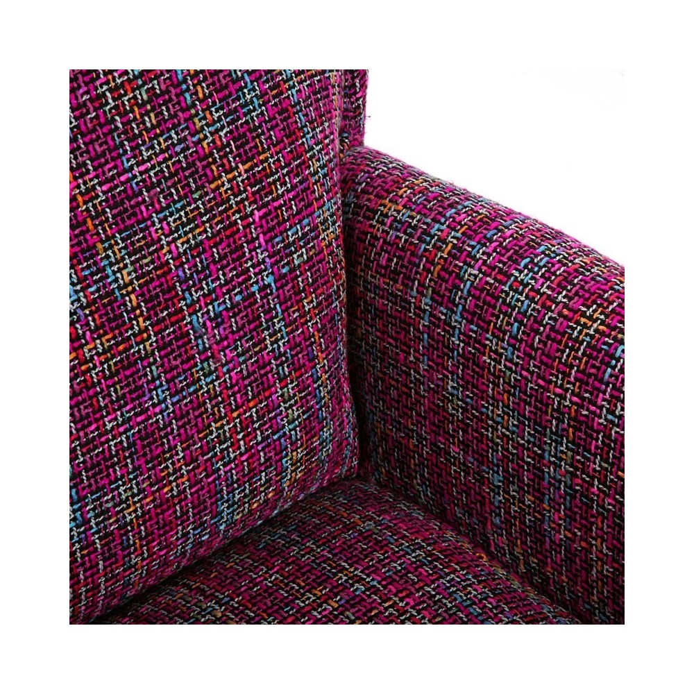 Fauteuil tendance tuide violet VESNA