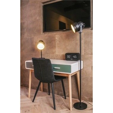 Escritório moderno 2 gavetas cinza branco verde limpo tempo presente 2